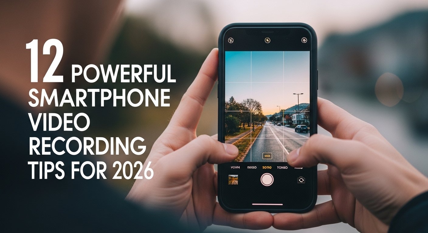 Smartphone Video Recording ProRes stabilization audio advice exposure lock