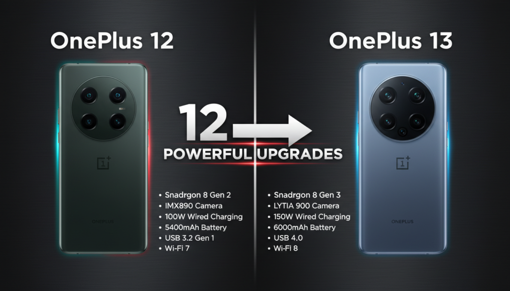 OnePlus 13 vs OnePlus 12
