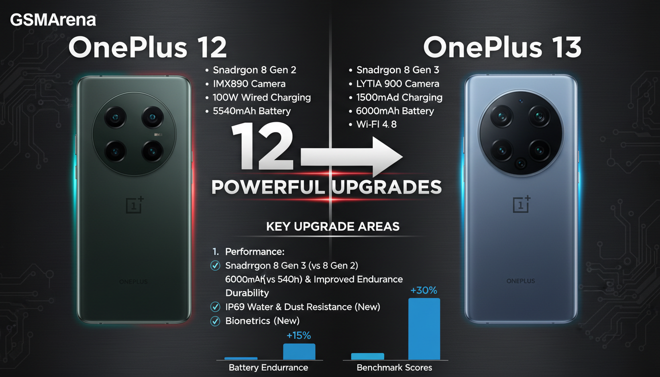OnePlus 13 vs OnePlus 12