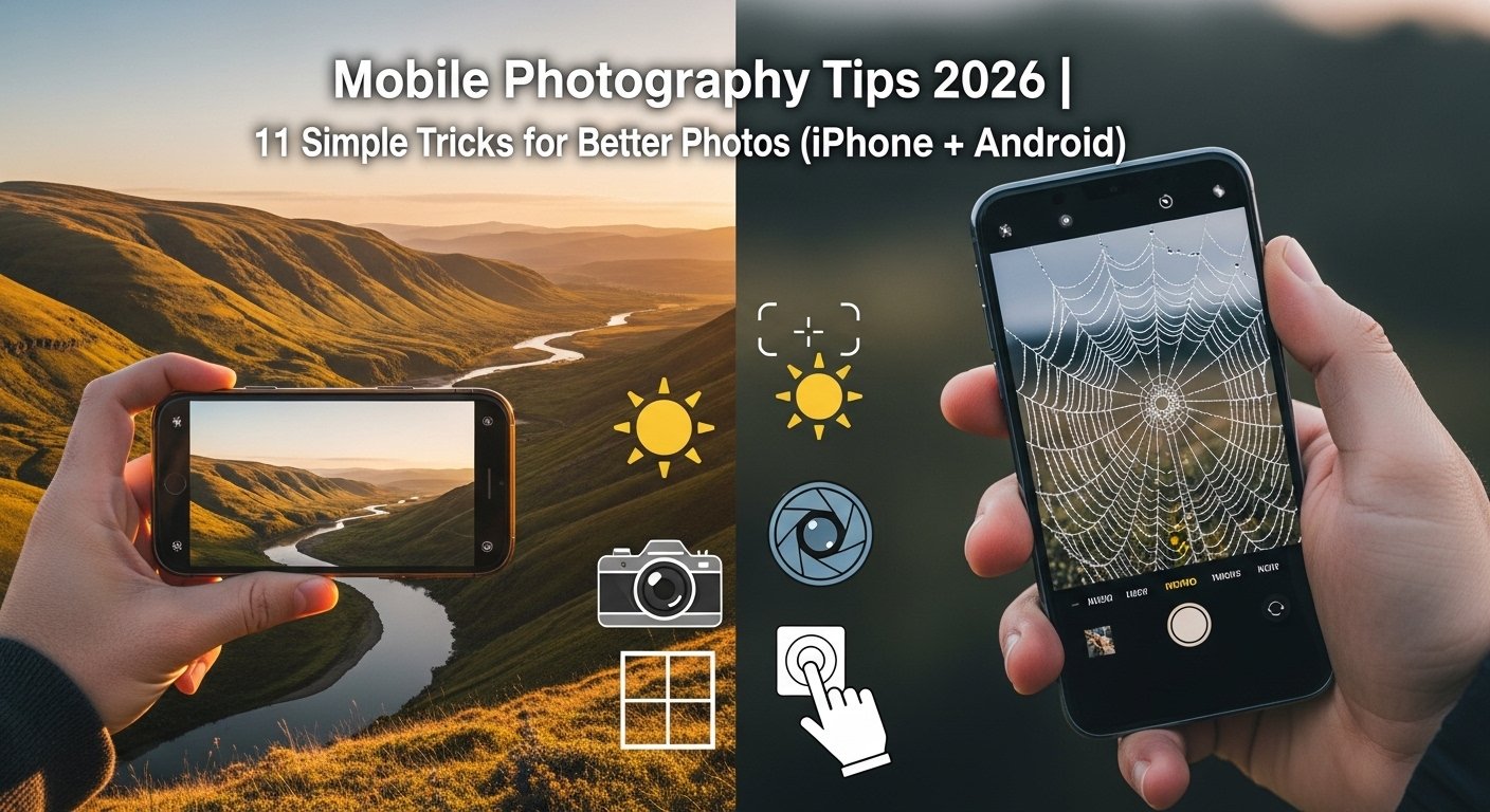 Mobile Photography focus lighting portrait tricks night mode