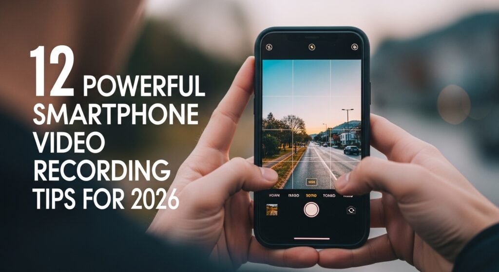 Smartphone Video Recording ProRes stabilization audio advice exposure lock