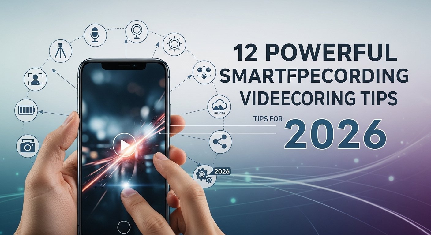 Smartphone Video Recording ProRes stabilization audio advice exposure lock