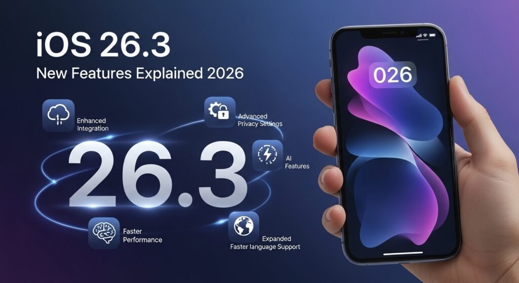 iOS 26.3 New apple iphone