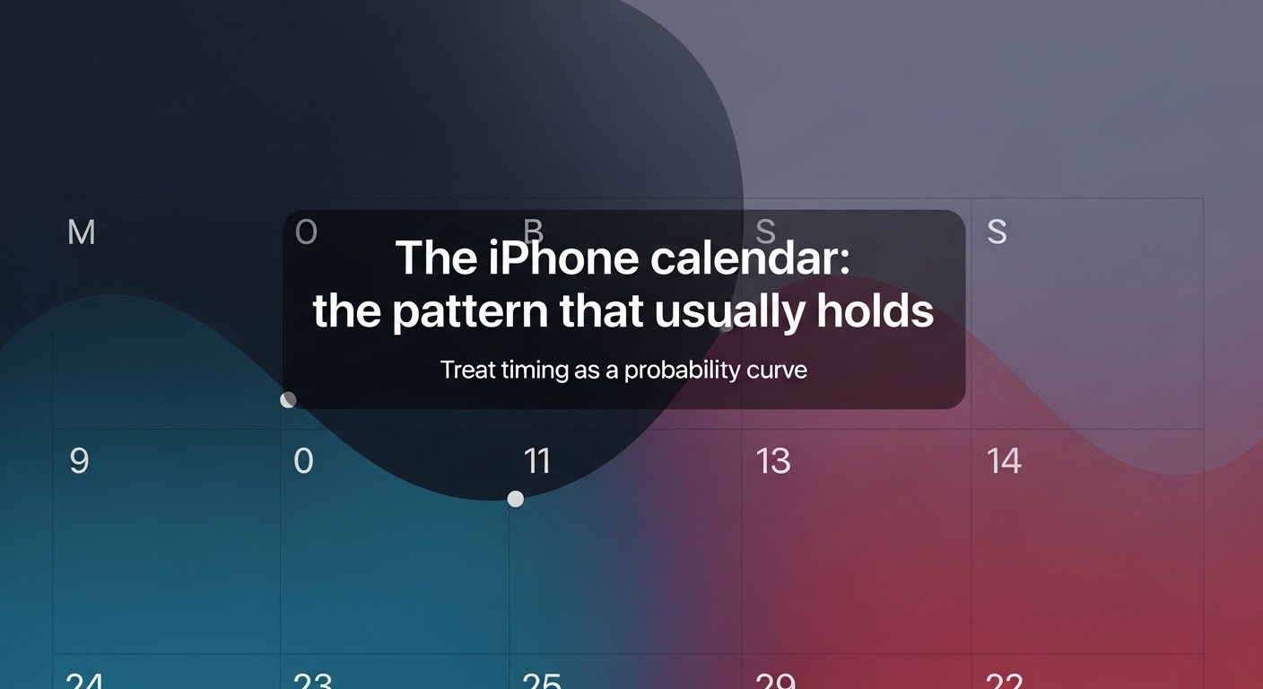 iPhone roadmap Apple