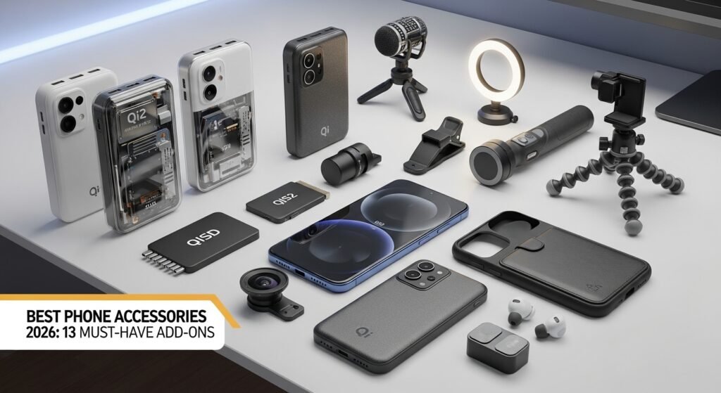 Phone Accessories power banks wireless mics Qi2/MagSafe ProRes