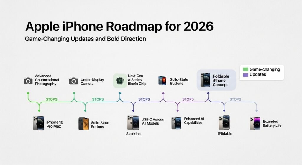 iPhone roadmap Apple