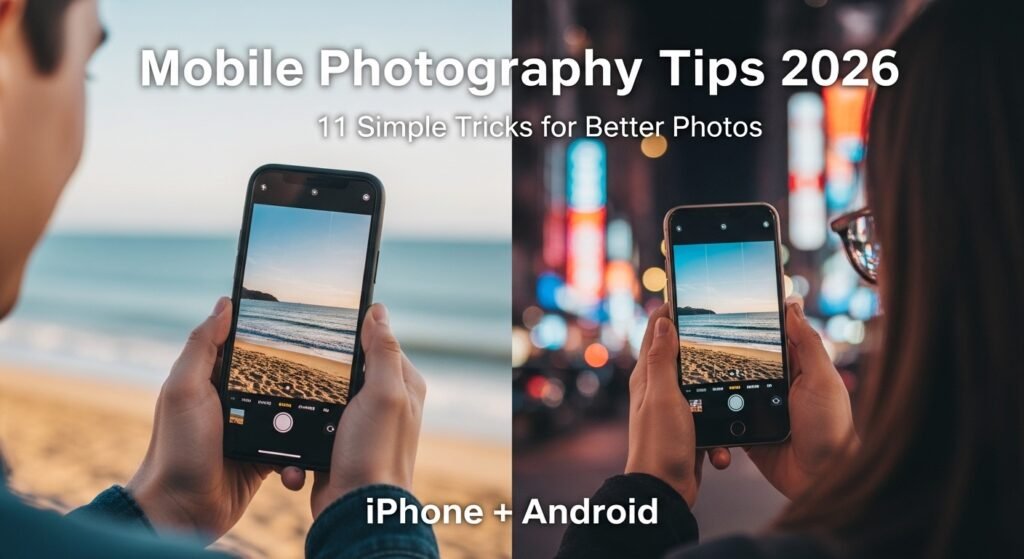 Mobile Photography focus lighting portrait tricks night mode