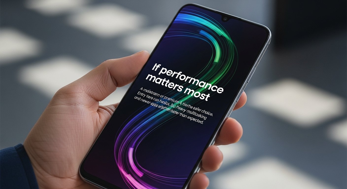 budget phones phones in 2026 Samsung
A mainstream or premium Galaxy A tier is the safer choice. Entry tiers can handle basics, but heavy multitasking and newer apps can expose limits faster than expected.
