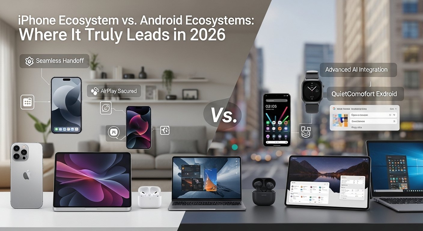 iPhone Ecosystem integration comparison