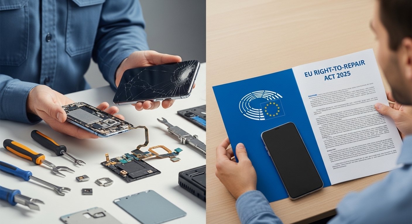 Smartphone Repairability iPhone Android EU repair