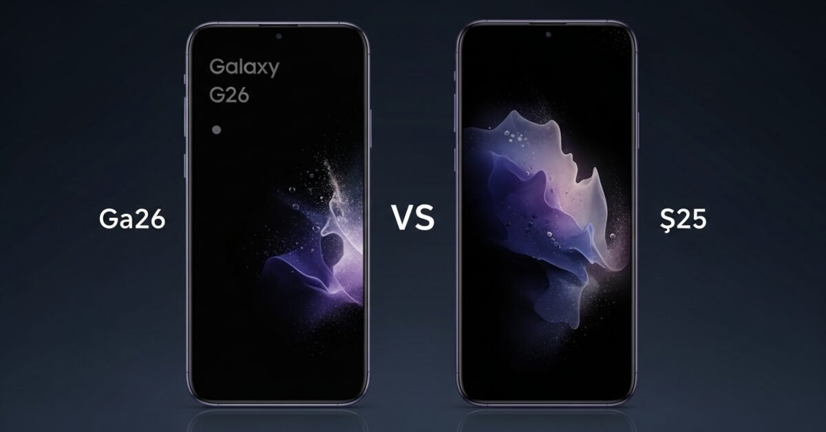 S26 vs S25 Galaxy changed compare