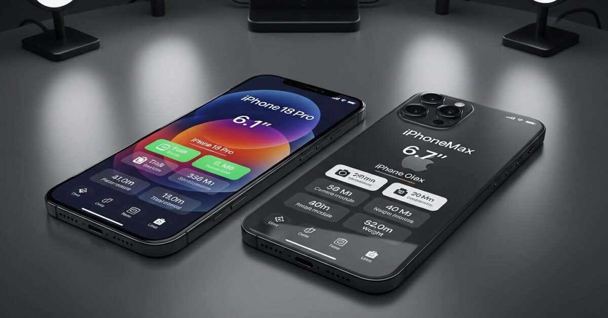 iPhone 18 Pro iPhone 18 Pro MAX
