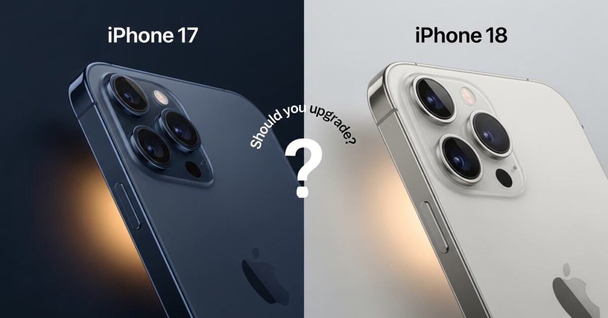 iPhone 18 vs iPhone 17 upgradeS