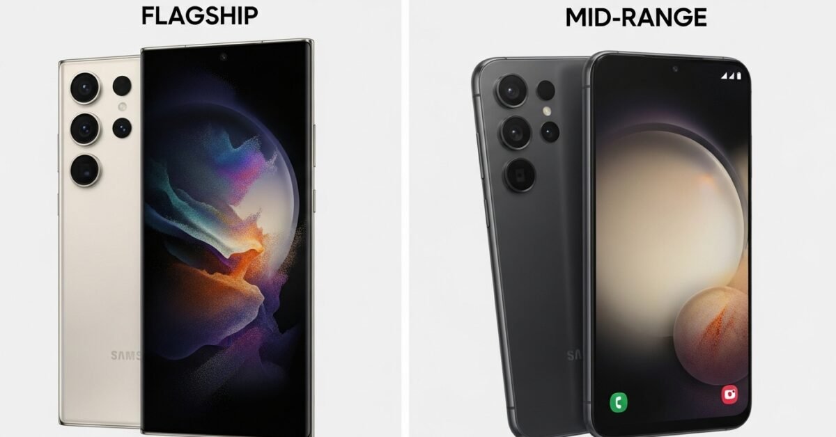 Samsung flagship mid-range
