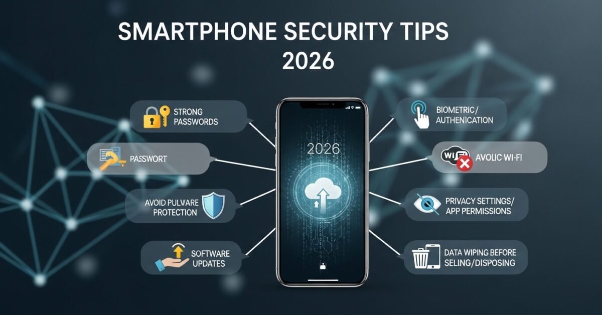 Smartphone Security Tips 2FA lock enable passkeys