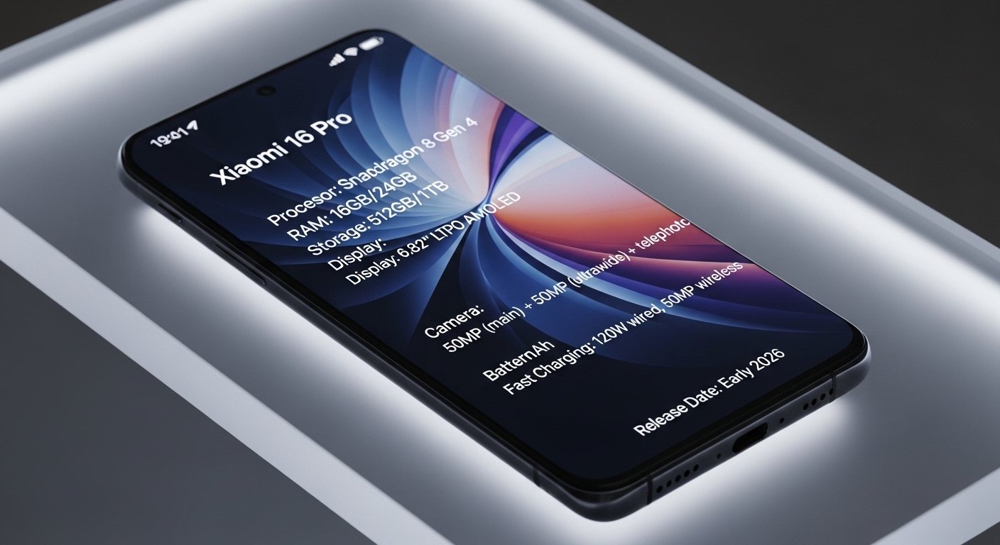 Xiaomi 16 Pro release date launch