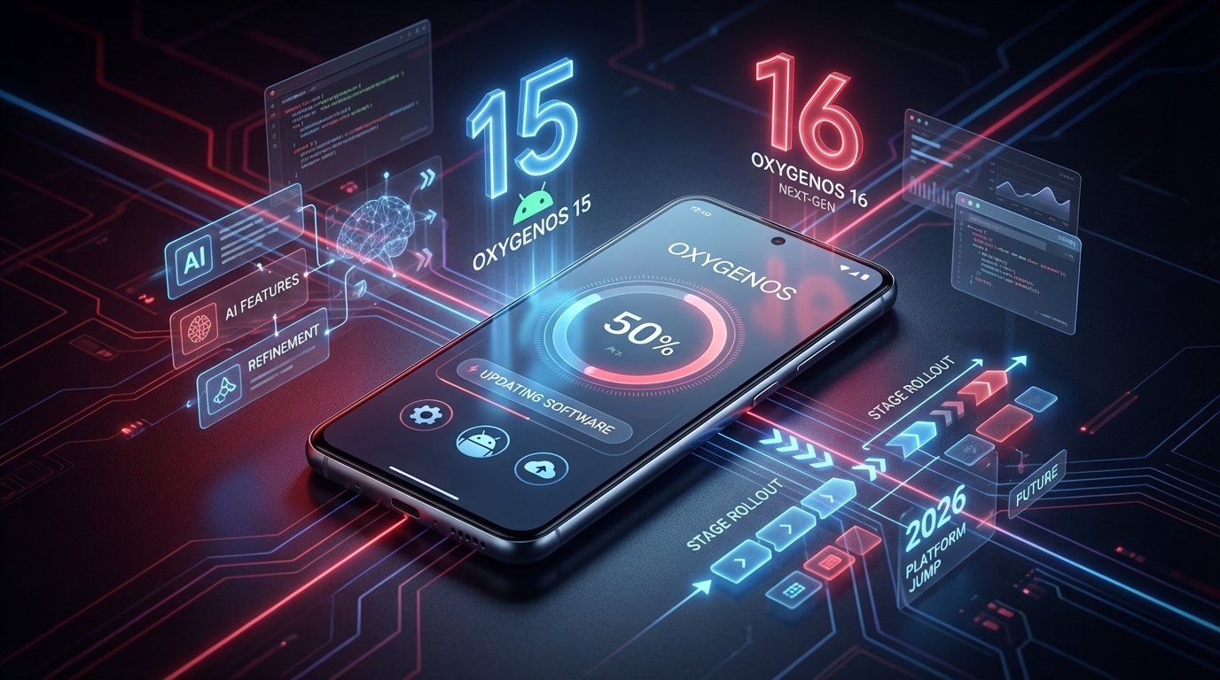 OxygenOS updates Android 16 devices