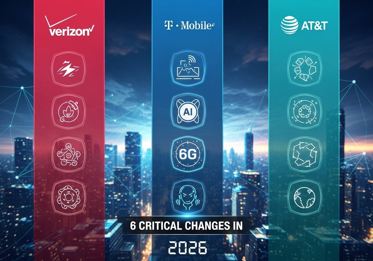 Verizon vs T-Mobile vs AT&T