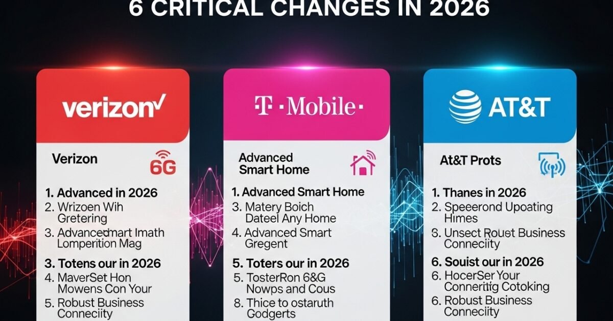 Verizon vs T-Mobile vs AT&T