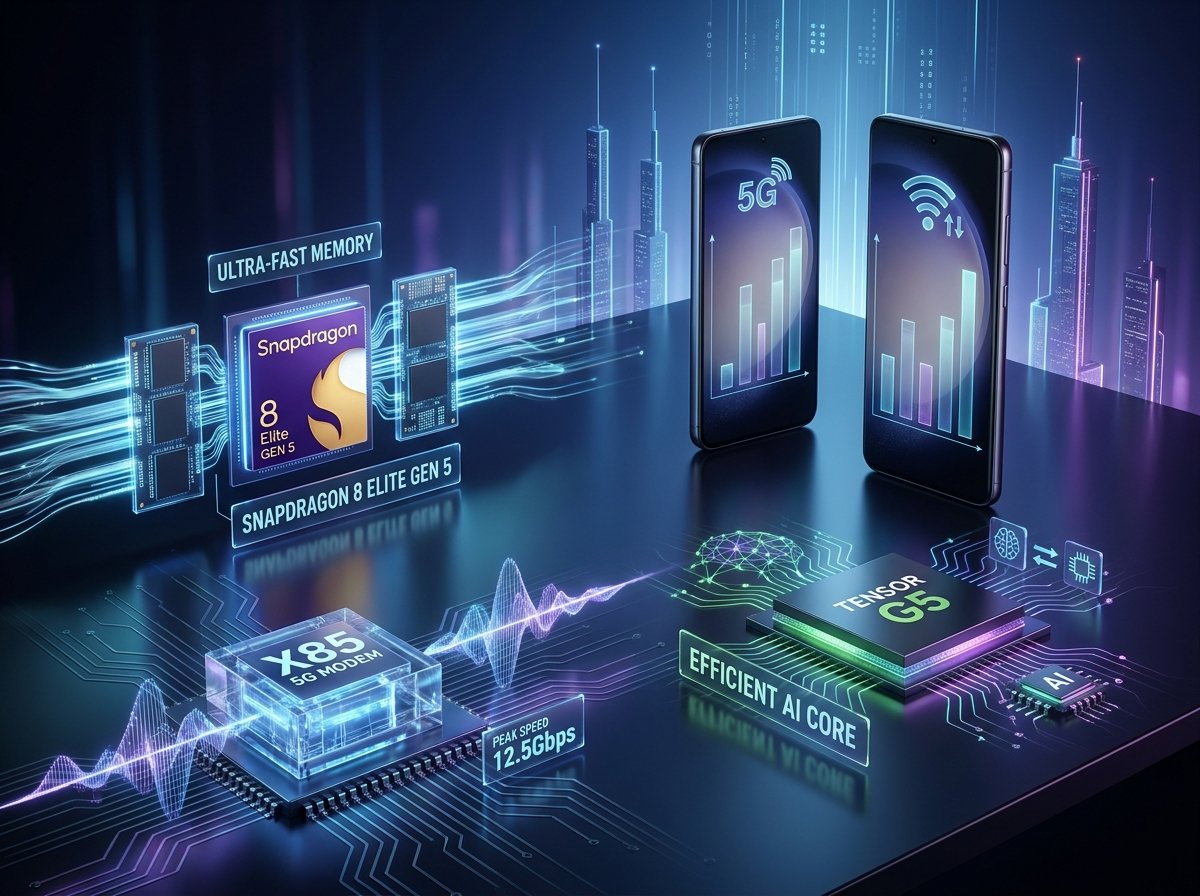 Snapdragon 8 Elite Gen 5 vs Tensor G5