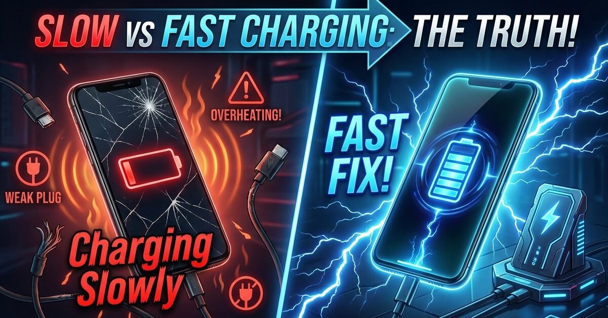 phone charging Slow charging