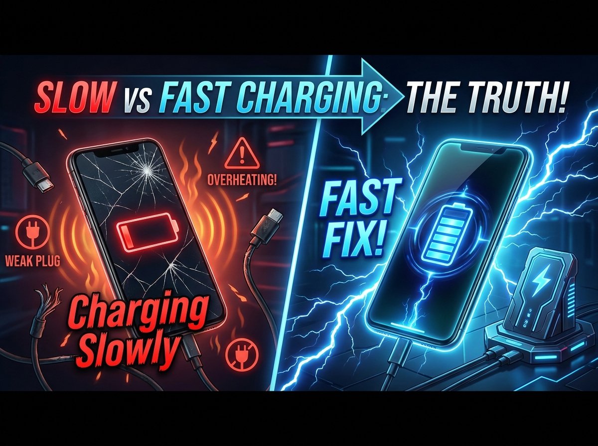phone charging Slow charging
