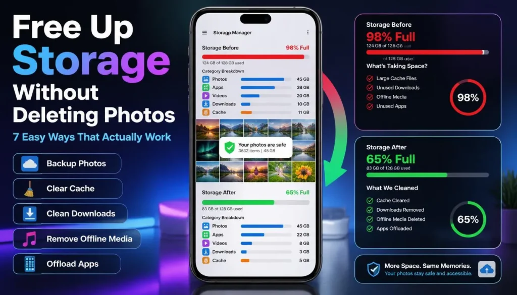 free up storage