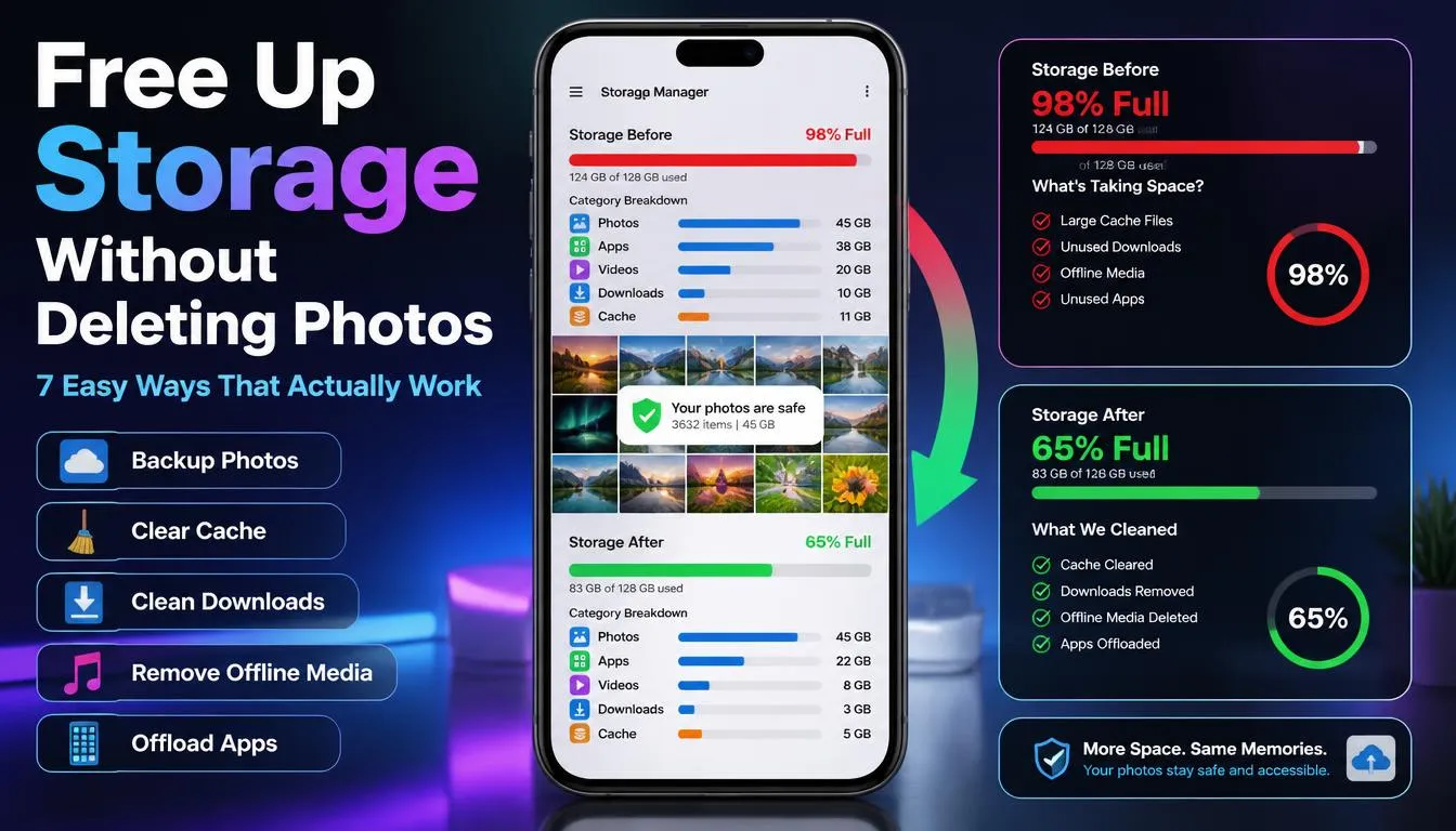free up storage
