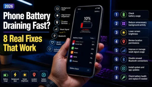 phone battery draining fast