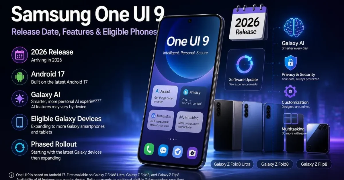 one ui 9 release date Samsung One UI 9