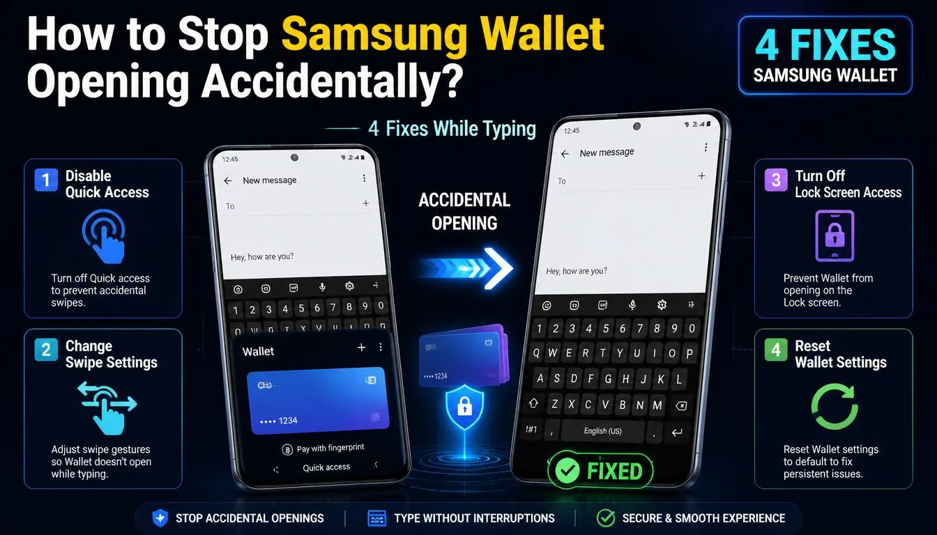 Samsung Wallet Opening Accidentally